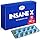 INSANE X - 10 Extra Strong Pills for Men UK - Natural Fast-Acting Ginseng Tablets for Men - for Enhanced Performance &amp; Stamina - Food &amp; Herbal Supplement