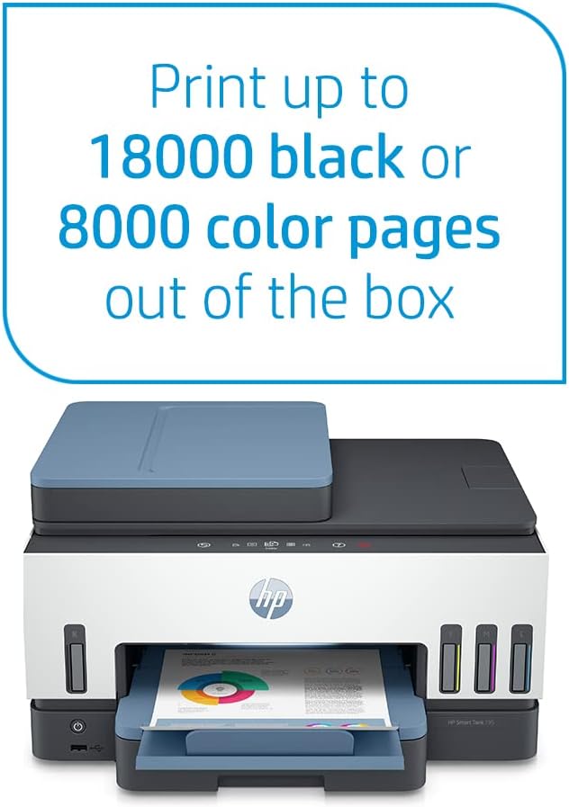 HP Color LaserJet Pro MFP 3303fdw - Wireless, Print, Scan, Copy, Fax, ADF, Automatic 2-sided printing, Touchscreen